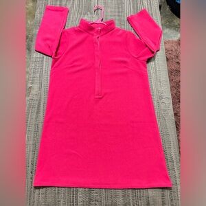 Tuckernuck Fuchsia Long Sleeve Dress